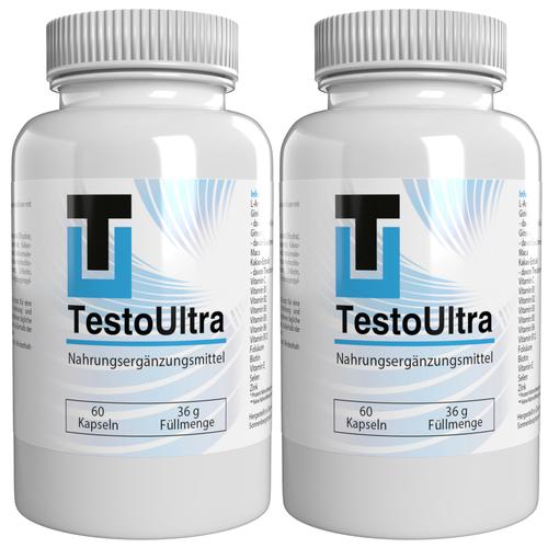 Testo Ultra - 120 Gélules (2x 60 Gélules) - Paquet De 2 