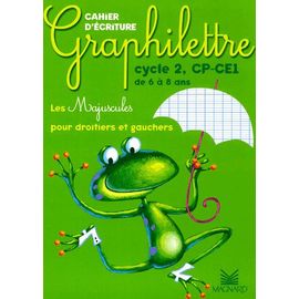 Cahier D Ecriture Cp Ce1 De 6 A 8 Ans Les Majuscules Pour Droitiers Et Gauchers Rakuten Cahier D Ecriture Cp Ce1 De 6 A 8 Ans Les Majuscules Pour Droitiers Et Gauchers Rakuten