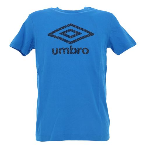 Tee Shirt Manches Courtes Umbro Tyno Cotton Tee Ad Bleu Pétrole Xxl