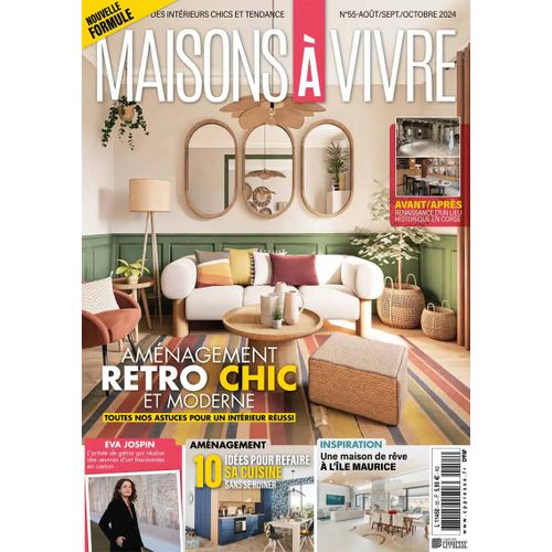 Maison A Vivre 55 Amenagement Retro Chic Et Moderne