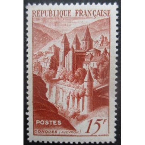 France N°792 Abbaye De Conques Neuf *