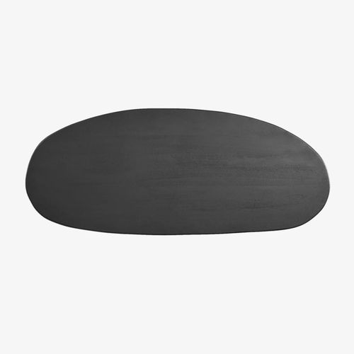Tête De Lit ¿¿180 Cm En Bois De Manguier Agathe Noir Uni