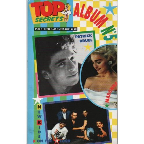 Top Secrets Album 5 Regroupant Le N°5 Et 13 De 1989 + 34 De 1990 Madonna/Hallyday/Eurythmics/Cruise/Bross/Sandra Cretu/Minogue/Rita Mitsouko/Sparks/A-Ha