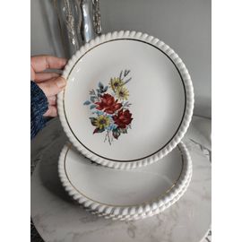 Assiettes À Dessert Demi Porcelaine