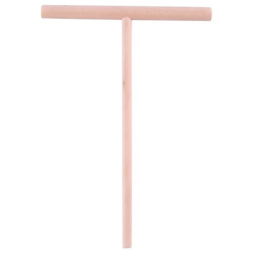 Crepiere pratique en forme de T Batonnet d'epandage en bois a pate a crepes Kit d'outils pour la cuisine de pour bricolage DIY 1 pc