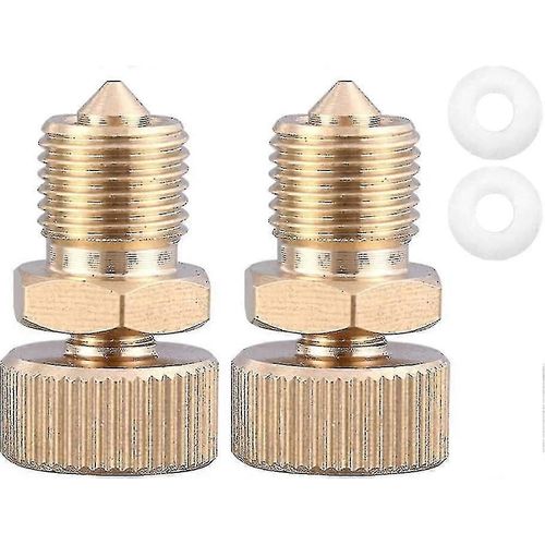 2 Pack Pcp Airsoft Haute Pression Pompe Sécurité Purge Vanne M10x1 Air Purge Valve Adaptateur 300bar / 4500psi