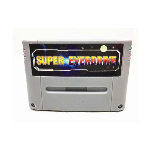 Carte De Jeu Super 800 In 1 Pro Remix Compatible Avec La Console De Jeu Vidéo Snes 16 Bits Cartouche Super Everdrive, Gris