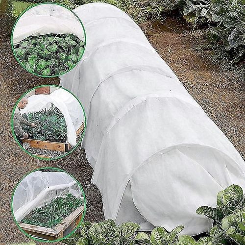 Housse D'hivernage Compatible Avec Plante, Voile D'hivernage, Housse De Plante, Housse De Protection Compatible Avec Plante 40gsm1.5*8m