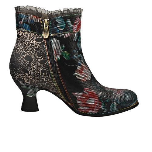 Laura Vita Gicgaso Bottes Bottines Noir Multicolore