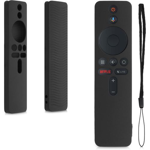 Étui Compatible Avec Xiaomi Mi Box S Coque - Coque Télécommande Tv En Silicone - Noir