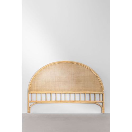 Tête De Lit Pour Lit De 150 Cm En Rotin Yivisc Marron Naturel Marron Naturel