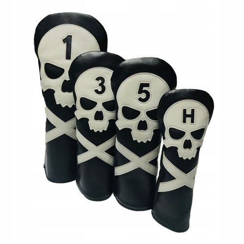 Lot De 4 Couvre-Têtes De Golf En Bois Pour Fairway 1, 3, 5