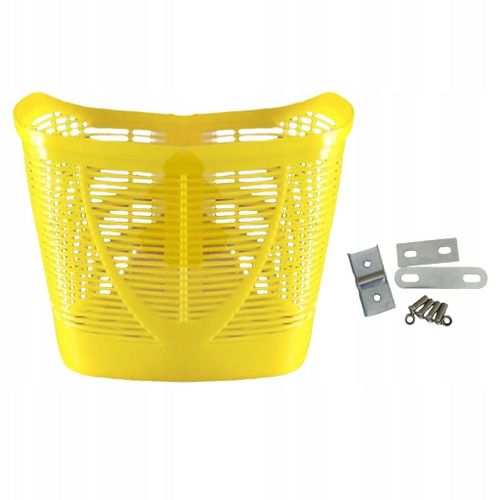 Porte-Bagages Avant Pour Vélo, Courses, Pique-Nique, Jaune