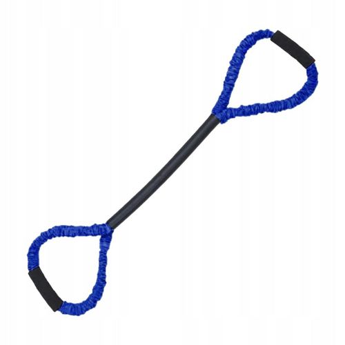 Bandes De Résistance De Boxe Avec Poignées, Puissance De Frappe, Vitesse, Bleu, 25 Lb