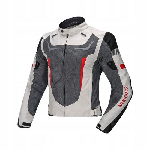 Veste De Moto Imperméable Avec Coussinets De Protection Pour Homme Et Femme, Coupe-Vent, Taille L, Blanc