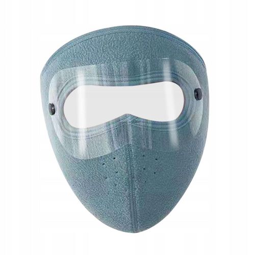 Masque D'hiver Épais Pour Le Ski En Plein Air, Bleu