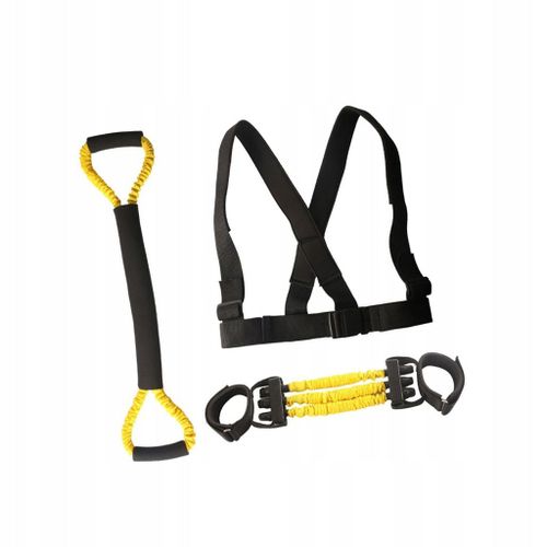 Ensemble De Bandes De Résistance Pour La Boxe, Corde De Traction, Entraînement De Résistance, Jaune