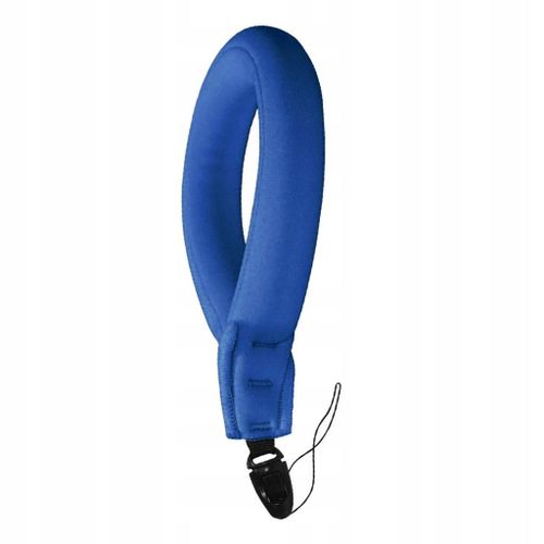 Dragonne flottante universelle en néoprène pour appareil photo étanche, bleu