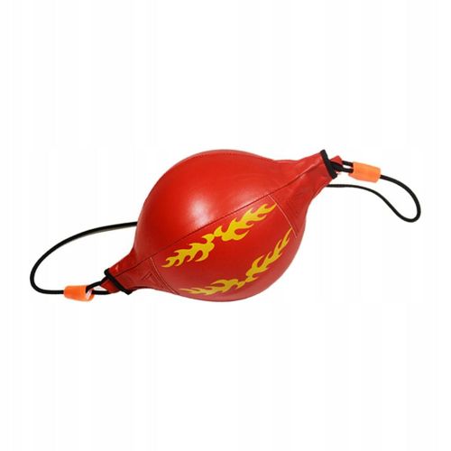 Sac De Frappe Double Extrémité Speed Ball Premium Pour Mma Boxe Reflex Rouge
