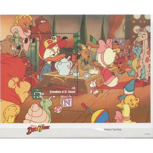 Grenadines Of Saint Vincent Timbres Disney ; Donald Duck