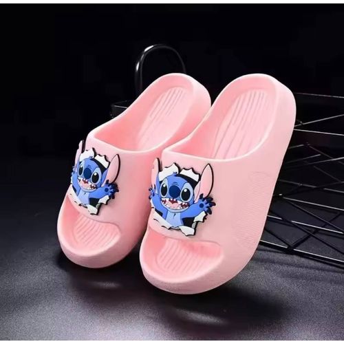Disney Point Dessin Animé Créatif Mignon Cool Belles Pantoufles Pour Enfants Garçons Et Filles Pantoufles D'Été Antidérapant Fond Souple Bébé