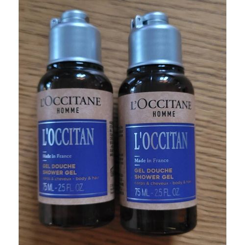L´Occitane Gel Douche L´Occitan Format Voyage 75 Ml Lot De 2 