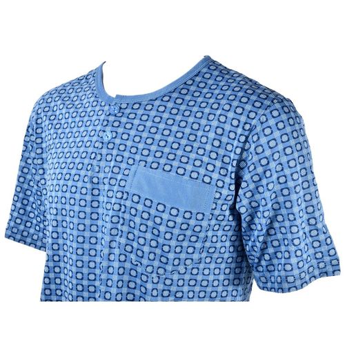 Pyjama Court Homme Eco Homewear 2863 Bleu