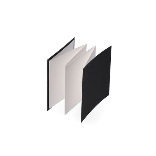 Carnet Sm-Lt 14x14 Cm Aquarelle Leporello Coton 6 Pages 300 G/M²