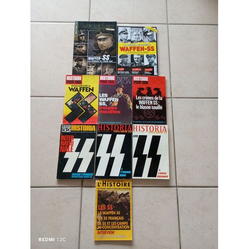 9 Magazines Sur Les Waffens Ss