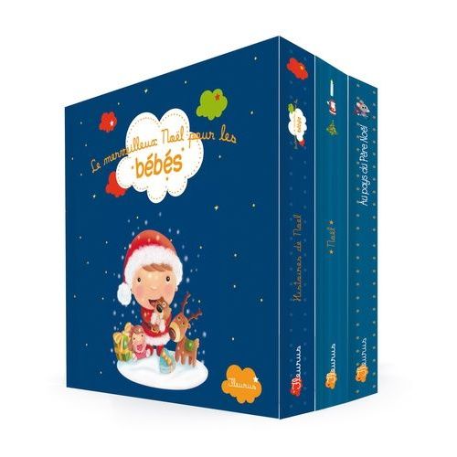 Le Merveilleux Noël Pour Les Bébés - Coffret 3 Volumes : Cherche Et Trouve Pour Les Bébés, Au Pays Du Père Noël - Histoires De Noël - Noël