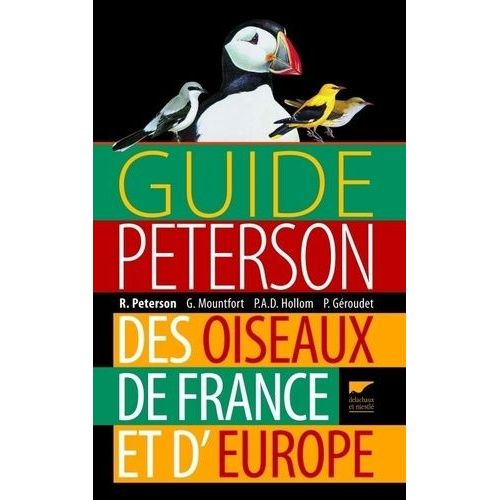 Guide Peterson Des Oiseaux De France Et D'europe