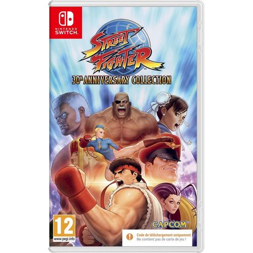 Street Fighter 30th Anniversary Collection (Code In A Box) Switch