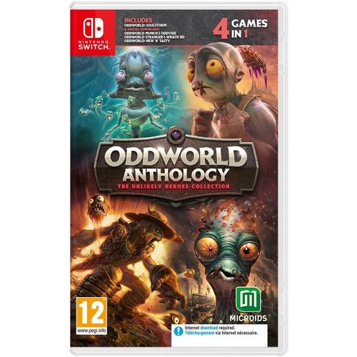 Oddworld Anthology : The Unlikely Heroes Collection Switch