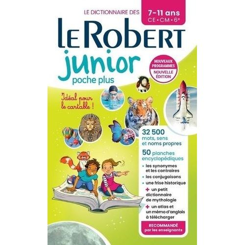 Le Robert Junior Poche + - Le Dictionnaire Des 7-11 Ans
