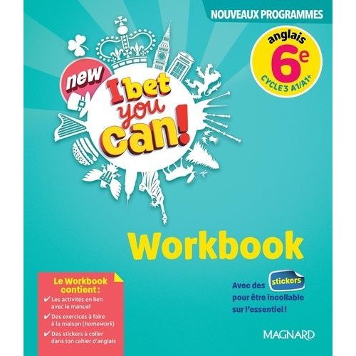 Anglais 6e New I Bet You Can! - Workbook