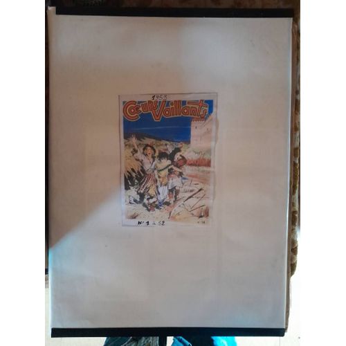 Bd Coeurs Vaillants Album Amateur Année Complète 52 Numéros 1953