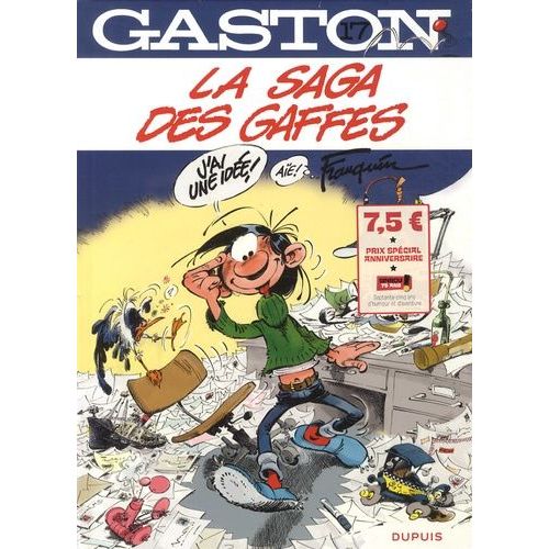 Gaston - Tome 17 - La Saga Des Gaffes
