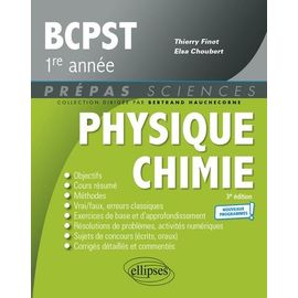 Physique-Chimie Bcpst 1re Année