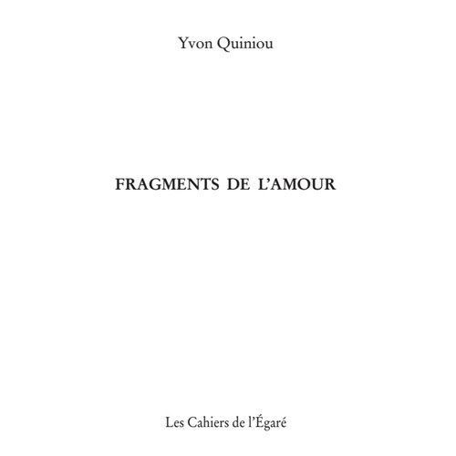 Fragments De L'amour