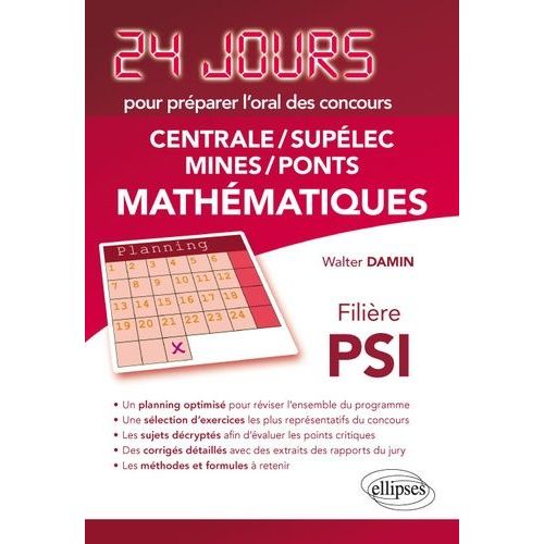 Mathématiques - Centrale-Supelec Mines-Ponts Filière Psi