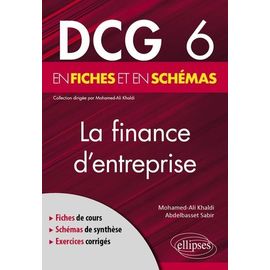 La Finance D'entreprise En Fiches Et En Schémas Dcg 6