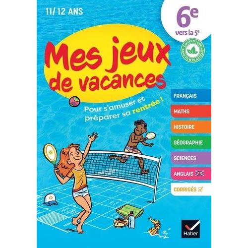 Mes Jeux De Vacances - 6e Vers La 5e