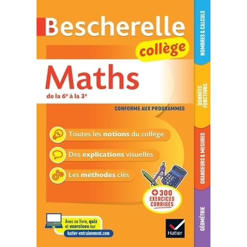 Bescherelle Maths Collège De La 6e À La 3e