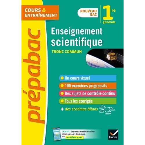 Enseignement Scientifique 1re