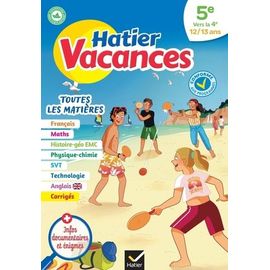 Hatier Vacances De La 5e Vers La 4e - Toutes Les Matières