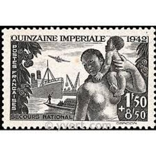 Au Profit De La Propagande De La Quinzaine Impériale Année 1942 N° 543 Yvert Et Tellier Luxe