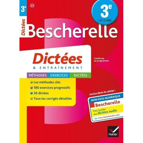 Bescherelle Dictées 3e
