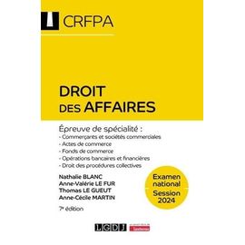 Droit Des Affaires