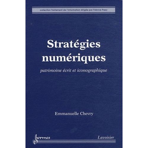 Stratégies Numériques - Patrimoine Écrit Et Iconographique