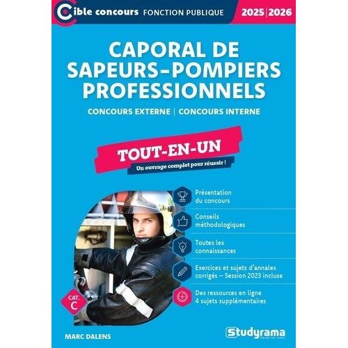 Caporal De Sapeurs-Pompiers Professionnels Concours Externe, Concours Interne - Tout-En-Un
